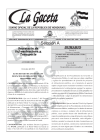 La Gaceta N° 35,981 del 21 de julio de 2022